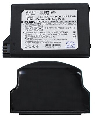 CAMERON SINO akku 1800 mAh LI-Polymer (PSP-S110 kompatibilis) Sony PSP-2000 / PSP-3000