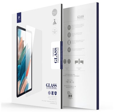 Samsung Galaxy Tab A8 10.5 DUX DUCIS képernyővédő üveg (2.5D full glue, teljes felületén tapad, extra karcálló, 0.3mm, 9H) ÁTLÁTSZÓ