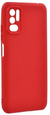 Xiaomi Redmi Note 10 Szilikon telefonvédő (matt) PIROS