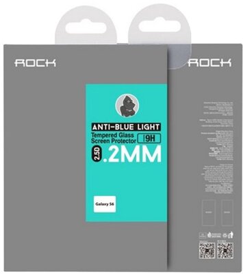 ROCK képernyővédő üveg (kék fény elleni védelem, ütésálló 0.3 mm, 9H) ÁTLÁTSZÓ