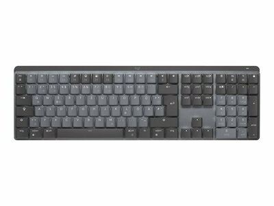 Logitech MX Mechanical Mini Minimalist Wireless Illuminated Keyboard - GRAPHITE - (US) INTL - 2.4GHZ/BT - N/A - EMEA - TACTILE