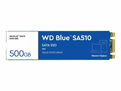 Western Digital 500GB Blue SA510 SSD M.2 2280 SATA3 r:560MB/s w: 510MB/s - WDS500G3B0B