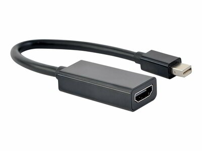 Gembird 4K Mini DisplayPort to HDMI adapter cable black