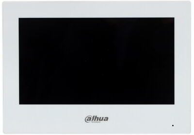 Dahua IP video kaputelefon - VTH2621GW-WP (beltéri egység, WiFi, 7" touch screen, 1024x600, PoE, SD, I/O, H.265, fehér)