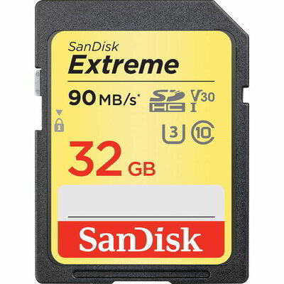 Sandisk 32GB Extreme Pro SDHC Class 10 UHS-I U3 memóriakártya