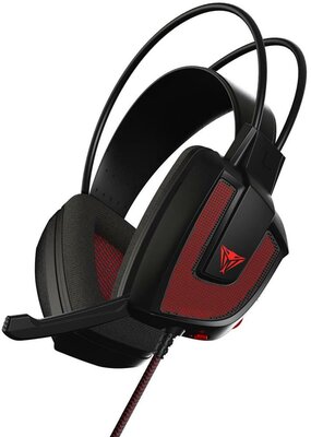 Patriot PV3607UMLK Viper Virtual 7.1 Gaming Headset Fekete-Piros
