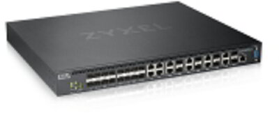 Zyxel XS3800-28, 28-port 10GbE L2+ Switch, MultiGig, 12x 10G Copper, 8x 10G dual