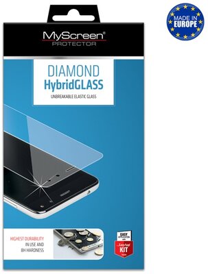 MYSCREEN HYBRIDGLASS Samsung Galaxy A72 képernyővédő üveg (flexibilis, karcálló, ütésálló, 0.15mm, 8H, NEM íves) ÁTLÁTSZÓ