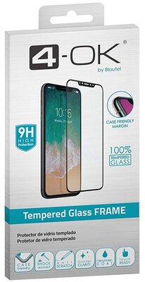 4-OK Samsung Galaxy A42 5G képernyővédő üveg (3D full glue, íves, teljes felületén tapad, tok barát, karcálló, 9H) FEKETE