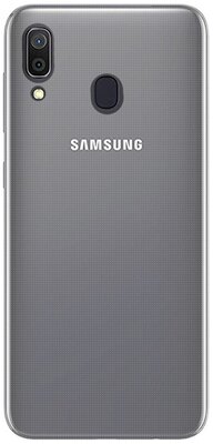4-OK Samsung Galaxy A20/A30 szilikon telefonvédő (ultravékony) ÁTLÁTSZÓ