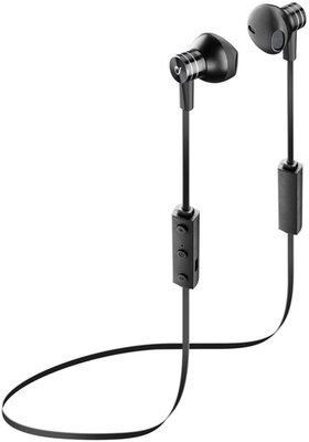CELLULARLINE PEARL bluetooth fülhallgató SZTEREO (v5.0, mikrofon, felvevő gomb, hangerőszabályzó, SPORT) FEKETE