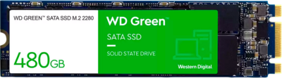 Western Digital 480GB Green M.2 SATA3 SSD - WDS480G3G0B