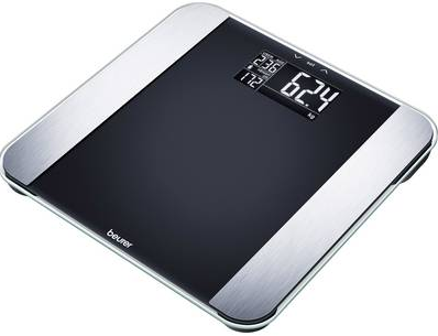 Digitális személymérleg 150 kg, fekete/ezüst, Beurer BF LE