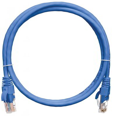 NIKOMAX Patch kábel S/FTP, CAT6a, PVC, 20m, kék