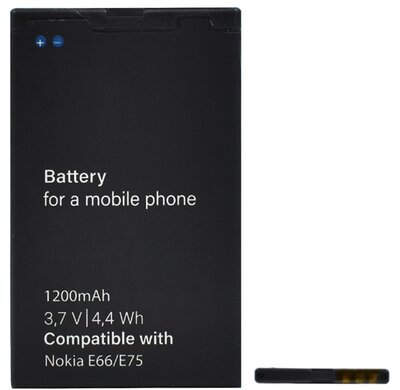 Nokia Akku 1200 mAh LI-Polymer (BL-4U kompatibilis)