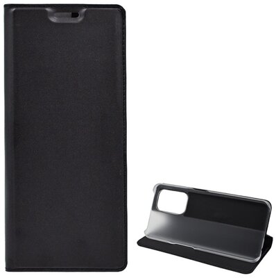 Oppo Reno 5 Z 5G Tok álló, bőr hatású (FLIP, oldalra nyíló, asztali tartó funkció) FEKETE