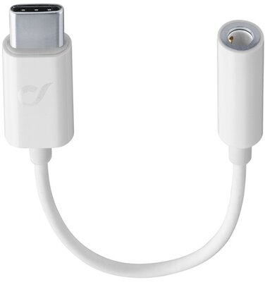 CELLULARLINE audió adapter (Type-C, - 3.5mm jack aljzat) FEHÉR