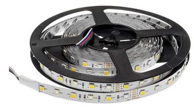 OPTONICA LED Szalag 5050, 14,4 W/m, RGB+meleg fehér fény, 1000Lm/W, beltéri, 5m - 4314