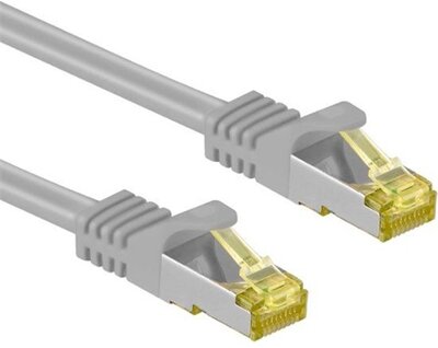 Goobay RJ45 CAT.7 SFTP patch kábel 10m szürke