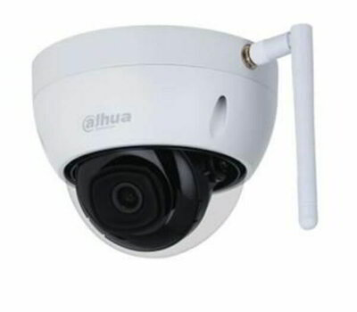 Dahua IP wifi Dome kamera - IPC-HDBW1430DE-SW (4MP, 2,8mm, kültéri, H265, IP67, IR30m, IK10, DWDR, SD, 2.4GHz, 12VDC)