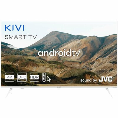 KIVI 55" (140 cm), 4K UHD LED TV, Google Android TV 9, HDR10, DVB-T2, DVB-C, WI-FI, Google Voice Search