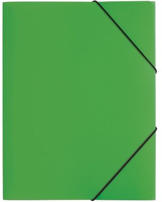 Pagna A4 PP zöld gumis mappa