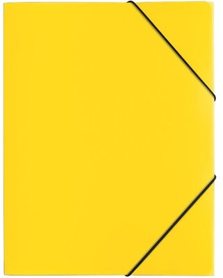 Pagna A4 PP sárga gumis mappa
