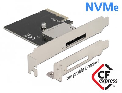 Delock PCI Express Kártya > 1 x külső CFexpress csatlakozóhoz