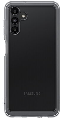 Samsung EF-QA136TB Black Soft Clear Cover / A13 5G