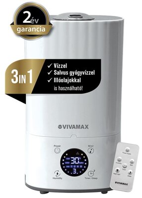 Vivamax GYVH48 Salty-Air „Premium" 3 az 1-ben ultrahangos párásító