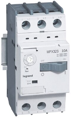Legrand 417310 MPX3 TM 6-10A 3P 32S motorvédő kismegszakító