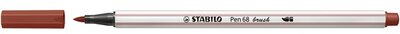 Stabilo Pen 68 brush vöröses barna ecsetfilc