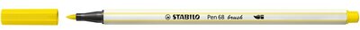 Stabilo Pen 68 brush citromsárga ecsetfilc