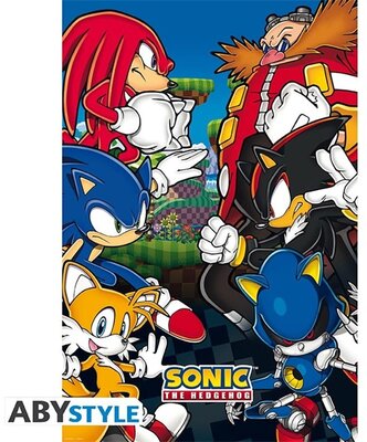 Sonic the Hedgehog "Group" 91,5x61 cm poszter