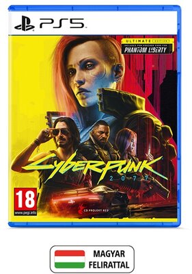 Cyberpunk 2077 Ultimate Edition (magyar felirattal) PS5 játékszoftver