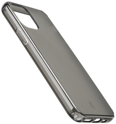 Apple iPhone 11 Pro CELLULARLINE műanyag telefonvédő (szilikon keret, közepesen ütésálló, antibakteriális) FEKETE