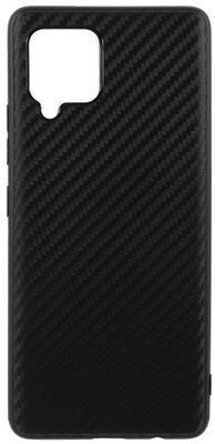 Samsung Galaxy A42 5G (SM-A425F) Szilikon telefonvédő (karbon minta) FEKETE
