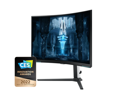 Samsung 32" G85NB Odyssey Neo G8 Gaming - VA ívelt panel 4K 3840x2160 16:9 240Hz 1ms 1000cd DisplayPort/2xHDMI/HDCP/2xUSB, Pivot