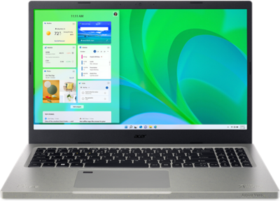 Acer Aspire Vero AV15-51-59KC 15.6" IPS FHD Intel Core i5-1155G7/16GB RAM/512GB SSD/Intel Iris Xe/Win 11Home szürke /NX.AYCEU.00D/
