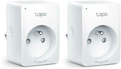 TP-LINK Okos Dugalj Wi-Fi-s Fogyasztás mérővel, TAPO P110 (2-PACK)