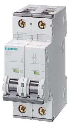 Siemens 5SY5210-7 AC/DC 10KA 2P C 10A kismegszakító