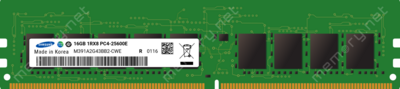 SAMSUNG RAM DDR4 16GB ECC U-DIMM 2Gx8 SR 3200Mhz