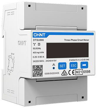 Solax DTSU666-D 3 fázisú energy meter