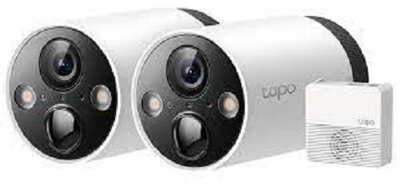 TP-LINK Wireless Kamera Cloud beltéri/kültéri éjjellátó, TAPO C420S2(2-PACK)