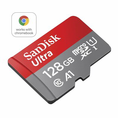 SANDISK MICROSD ULTRA® ANDROID KÁRTYA 128GB, 140MB/s, A1, Class 10, UHS-I