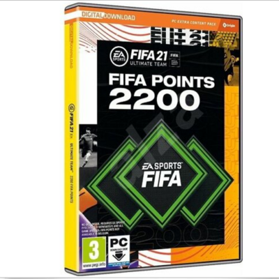 FIFA 21 2200 FUT POINTS PC játék kredit