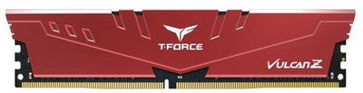 8GB 3600MHz DDR4 RAM Team Group Vulcan Z Red CL18 (TLZRD48G3600HC18J01)