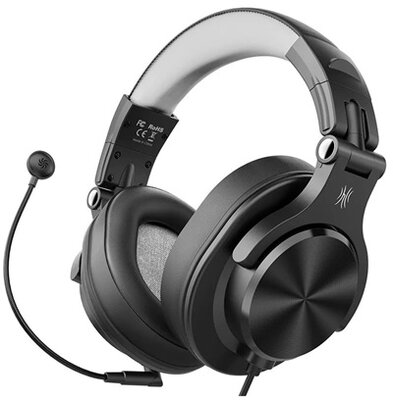 OneOdio A71D fekete gamer headset