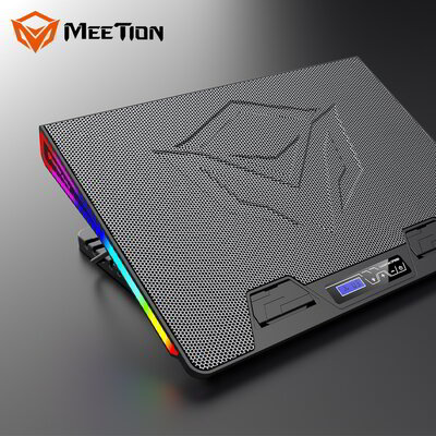Meetion laptop hűtő (1 nagy ventillátor) CP5050