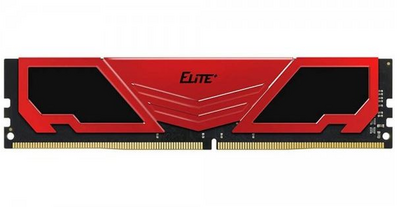 4GB 2666MHz DDR4 RAM Team Group Elite Plus fekete/piros CL19 (TPRD44G2666HC1901)